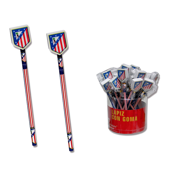 Atlético Madrid ceruzka s gumou - SKLADOM