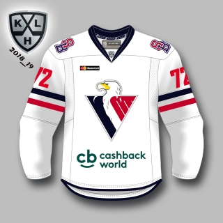 HC Slovan KHL detský dres (2018-2019), vonkajší + vlastné meno a číslo