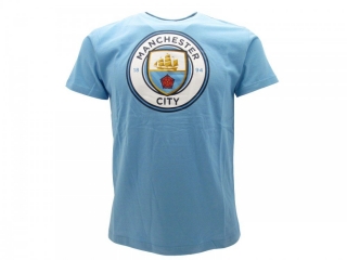 Manchester City tričko bledomodré detské