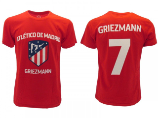 Atlético Madrid Antoine Griezmann tričko červené detské