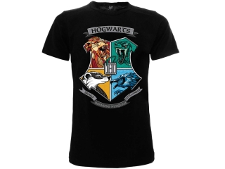 Harry Potter Hogwarts - Rokfort tričko čierne detské