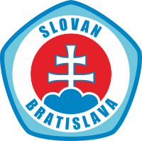 ŠK Slovan znak nálepka 7,5 x 7,5 cm - SKLADOM