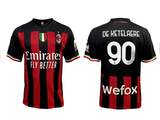 AC Miláno (AC Milan) DE KETELAERE dres pánsky (2022-2023) - oficiálna replika
