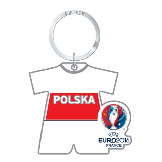 Poľsko EURO 2016 prívesok na kľúče - SKLADOM