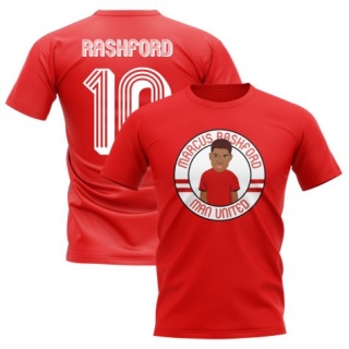Manchester United Marcus Rashford tričko červené pánske - SKLADOM