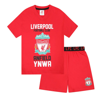 Liverpool pyžamo červené detské