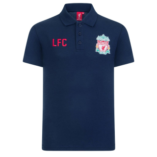 Liverpool FC polokošeľa modrá detská