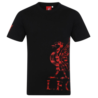 Liverpool FC tričko čierne pánske - SKLADOM