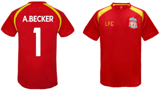 Liverpool FC A. BECKER tréningové tričko červené pánske