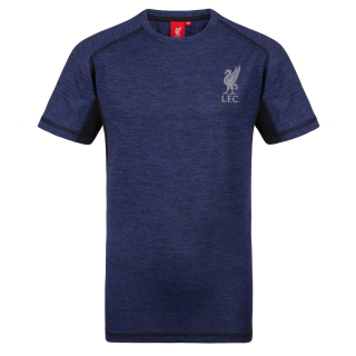 Liverpool FC tréningové tričko modré pánske