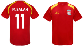 Liverpool FC M. SALAH tréningové tričko červené detské