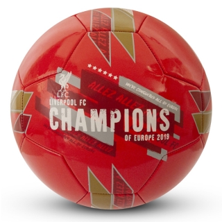 Liverpool FC Champions League Winners 2019 futbalová lopta - SKLADOM