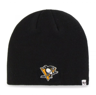 '47 Brand Pittsburgh Penguins pletená zimná čiapka čierna