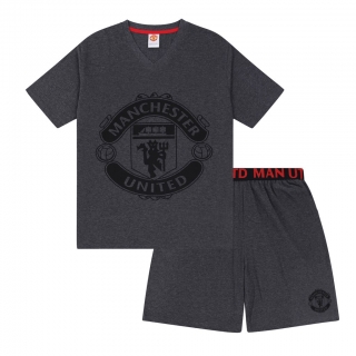 Manchester United pyžamo šedé pánske