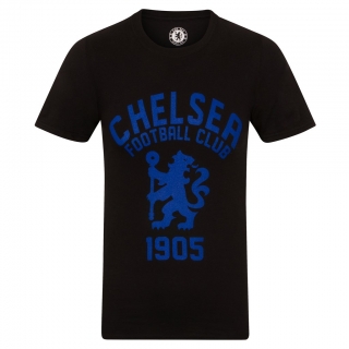 Chelsea tričko čierne pánske - SKLADOM