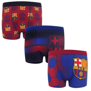 FC Barcelona boxerky detské (3 ks v balení)