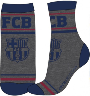 FC Barcelona ponožky šedé detské - SKLADOM