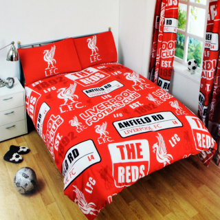 Liverpool FC posteľné obliečky pre manželskú posteľ - SKLADOM