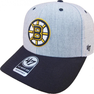 '47 Brand Boston Bruins MVP šiltovka šedá