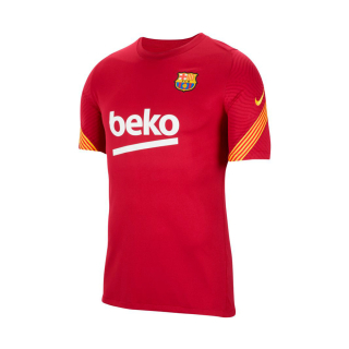 Nike FC Barcelona tréningový dres červený detský 2020-2021