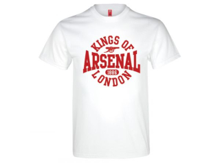 Arsenal tričko biele pánske - SKLADOM