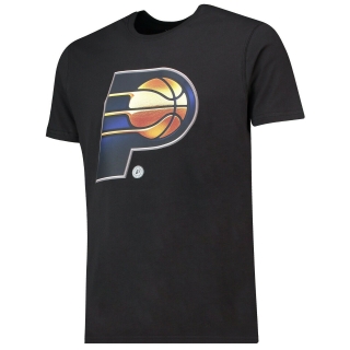 Indiana Pacers tričko čierne pánske - SKLADOM