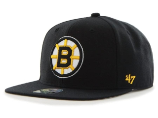 '47 Brand Boston Bruins šiltovka čierna - SKLADOM