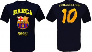 FC Barcelona Lionel Messi tričko tmavomodré pánske - SKLADOM