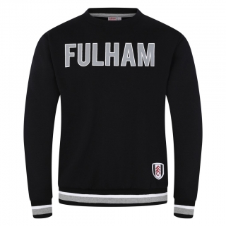 Fulham FC mikina čierna pánska