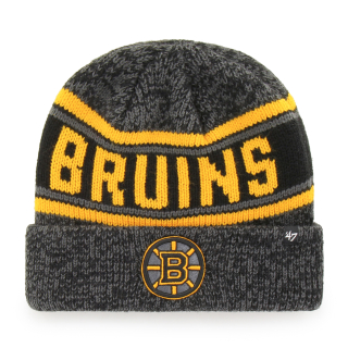 '47 Brand Boston Bruins pletená zimná čiapka šedá - SKLADOM