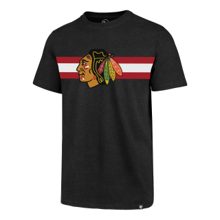 '47 Brand Chicago Blackhawks tričko čierne pánske - SKLADOM