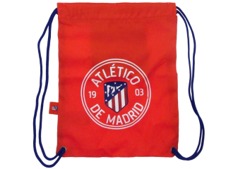 Atlético Madrid taška na chrbát / vrecko na prezúvky červené