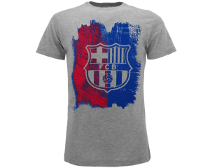 FC Barcelona tričko šedé pánske - SKLADOM