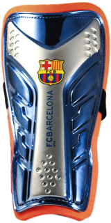 FC Barcelona chrániče na nohy modré (pre dospelých) - SKLADOM