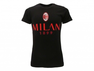 AC Miláno (AC Milan) tričko čierne pánske - SKLADOM