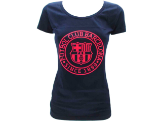 FC Barcelona tričko tmavomodré dámske