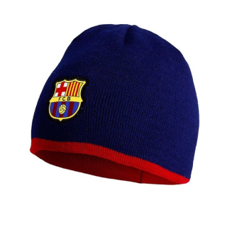 FC Barcelona obojstranná zimná čiapka - SKLADOM