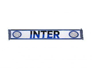 Inter Miláno - Inter Milan pletený šál biely - SKLADOM