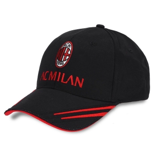 AC Miláno (AC Milan) šiltovka čierna - SKLADOM