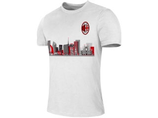 AC Miláno (AC Milan) tričko biele pánske - SKLADOM