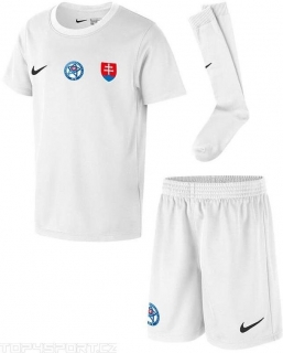 Nike Slovensko set biely detský (dres + kraťasy + štucne) - SKLADOM