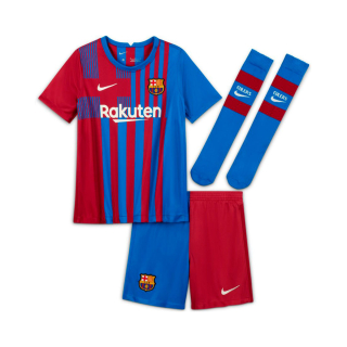 Nike FC Barcelona set detský (2021-2022) domáci + vlastné meno a číslo