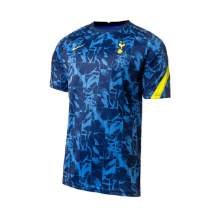 Nike Tottenham Hotspur predzápasový dres modrý detský 2021-2022