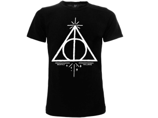 Harry Potter Deathly Hallows - Dary smrti tričko čierne pánske