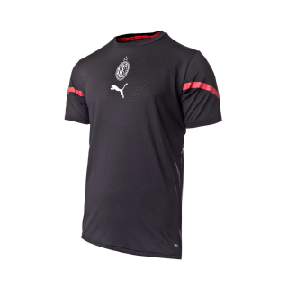 Puma AC Miláno (AC Milan)  predzápasový dres čierny pánsky 2021-2022