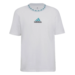 Adidas Real Madrid tričko biele pánske