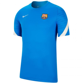 Nike FC Barcelona tréningový dres modrý detský 2021-2022