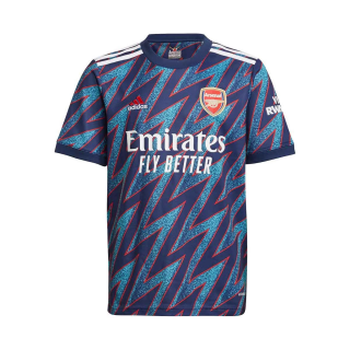Adidas Arsenal dres detský (2021-2022) tretí (tretia sada) + vlast. meno a číslo