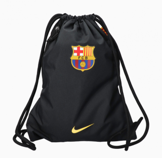 Nike FC Barcelona taška na chrbát / vrecko na prezúvky čierne