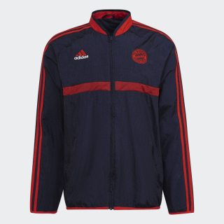 Adidas FC Bayern München - Bayern Mníchov bunda tmavomodrá pánska